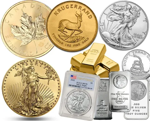 Gold & Silver Coins & Bullion